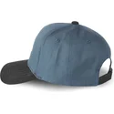 blaue-und-schwarze-verstellbare-curved-cap-air-patrol-air-von-von-dutch