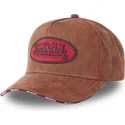 mutzen-gebogen-braun-verstellbares-band-von-von-dutch