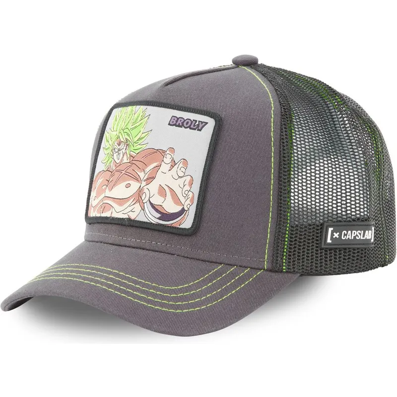 mutzen-gebogen-grau-snapback-broly-dragon-ball-von-capslab mutzen-gebogen-grau-snapback-broly-dragon-ball-von-capslab