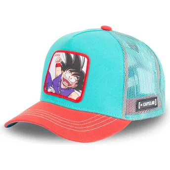 Capslab Son Goku DB2 GOK2 Dragon Ball Blue and Red Trucker Hat