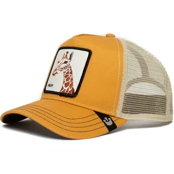 Goorin Bros. Giraffe So High The Farm Yellow Trucker Hat