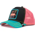 schwarze-rosa-und-blau-flamingo-trucker-kappe-squad-flamingoals-the-farm-von-goorin-bros
