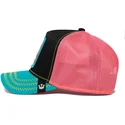 schwarze-rosa-und-blau-flamingo-trucker-kappe-squad-flamingoals-the-farm-von-goorin-bros