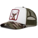 gorra-trucker-blanca-y-camuflaje-ciervo-the-buck-fever-the-farm-de-goorin-bros