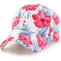 verstellbare-mehrfarbige-curved-cap-clean-up-sharon-der-los-angeles-dodgers-mlb-von-47-brand