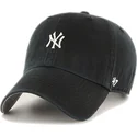 cappellino-curvo-nero-regolabile-clean-up-base-runner-dei-new-york-yankees-mlb-di-47-brand
