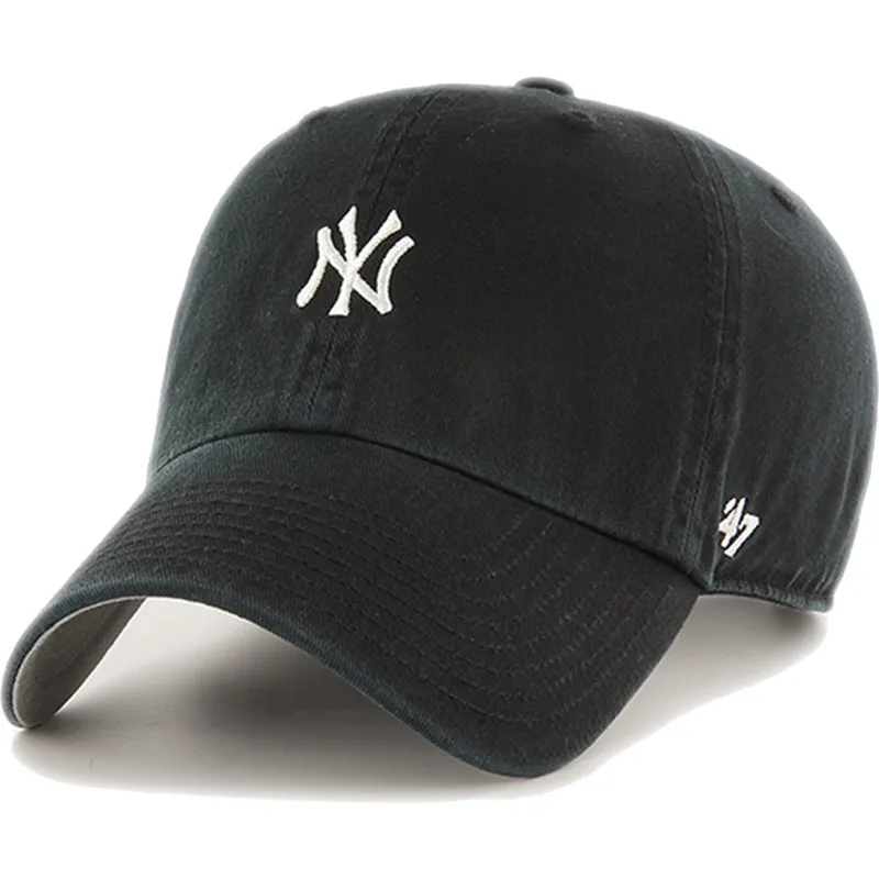 czapka-z-zakrzywionym-daszkiem-czarna-regulowana-clean-up-base-runner-new-york-yankees-mlb-od-47-brand