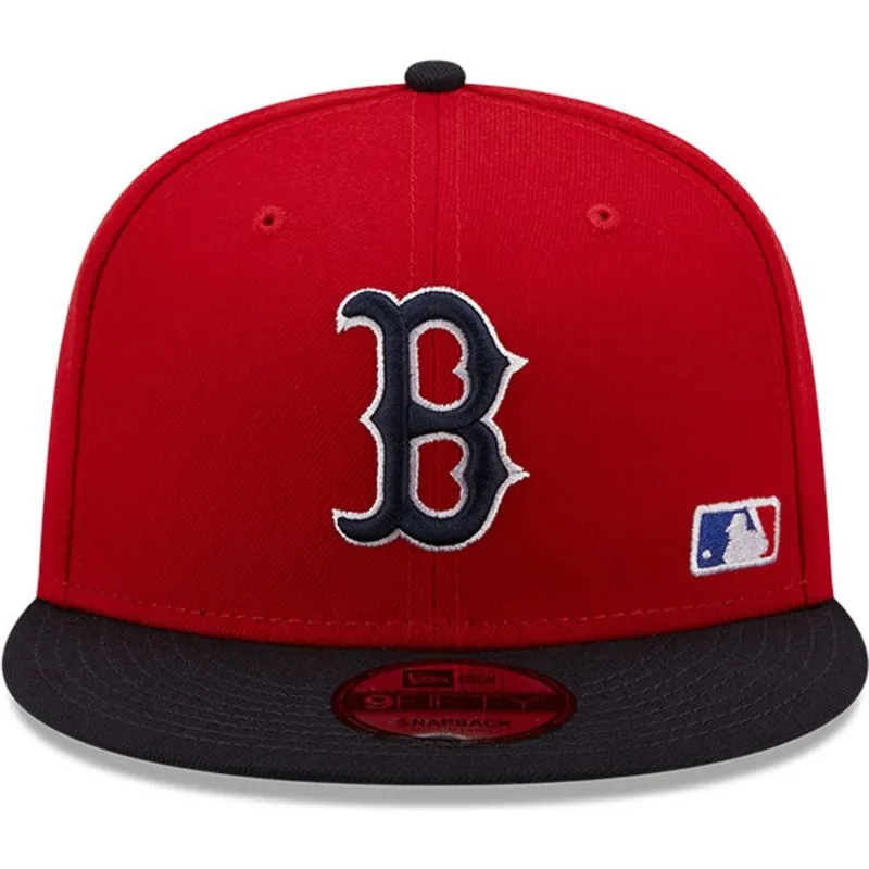 mutzen-flach-rot-snapback-9fifty-team-arch-der-boston-red-sox-mlb-von-new-era