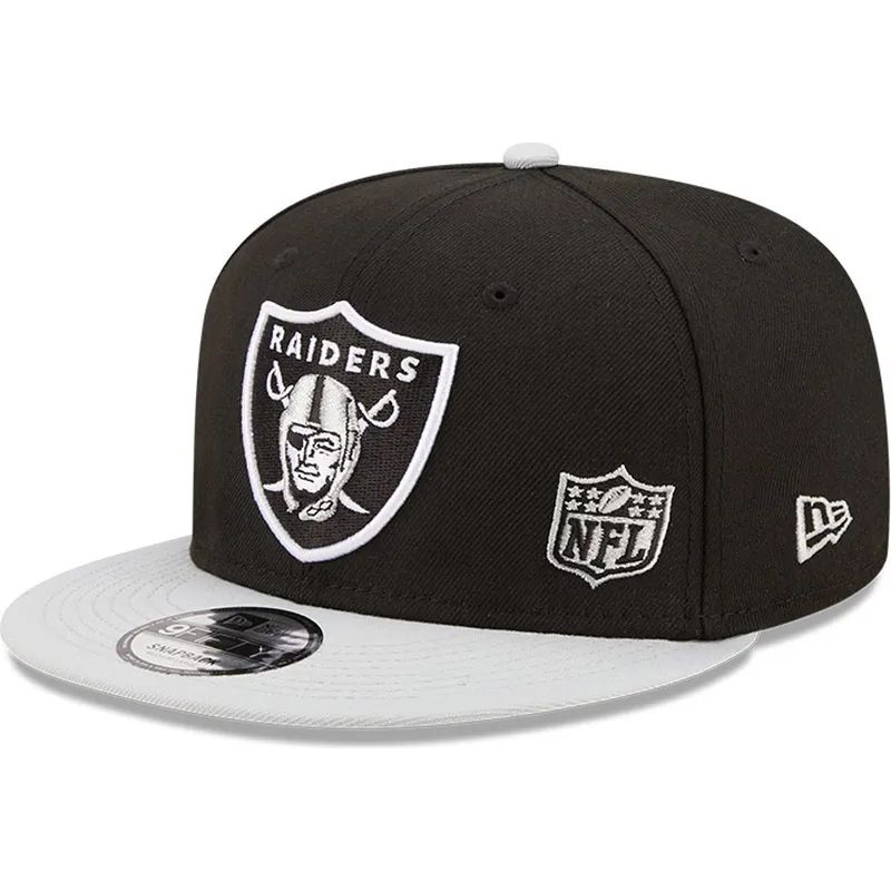 mutzen-flach-schwarz-snapback-9fifty-team-arch-der-las-vegas-raiders-nfl-von-new-era