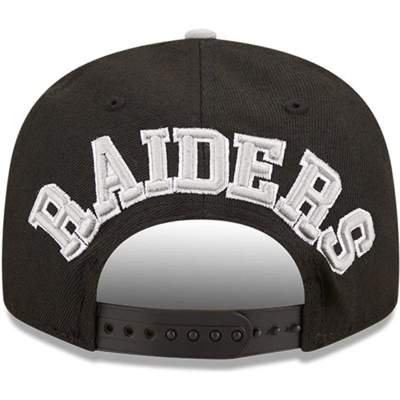 mutzen-flach-schwarz-snapback-9fifty-team-arch-der-las-vegas-raiders-nfl-von-new-era