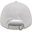 casquette-courbee-blanche-ajustable-avec-logo-marron-9forty-league-essential-new-york-yankees-mlb-new-era