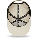 graue-snapback-kappe-mit-flachem-schirm-und-grauem-logo-9fifty-league-essential-der-new-york-yankees-mlb-von-new-era