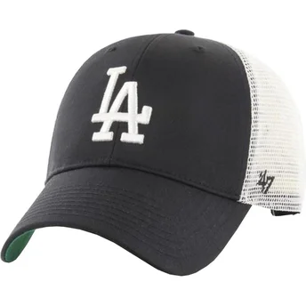Μαύρο και λευκό trucker καπέλο MVP Branson των Los Angeles Dodgers MLB από την 47 Brand