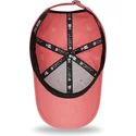 mutzen-gebogen-rosa-verstellbares-band-9forty-infill-der-new-york-yankees-mlb-von-new-era