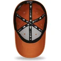 mutzen-gebogen-braun-angepasst-39thirty-league-essential-der-new-york-yankees-mlb-von-new-era