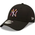 new-era-new-york-yankees-mlb-9forty-camo-infill-verstellbare-schwarze-kappe-mit-gebogenem-schirm