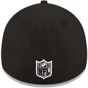39thirty-diamond-era-las-vegas-raiders-nfl-schwarze-stretchkappe-mit-gebogenem-schirm-von-new-era