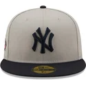 59fifty-new-era-new-york-yankees-mlb-grau-und-marineblau-fitted-cap-mit-seitenaufnaher