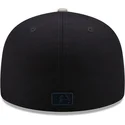 marineblaue-und-graue-anliegende-flat-cap-59fifty-seitenpatch-von-new-york-yankees-mlb-von-new-era