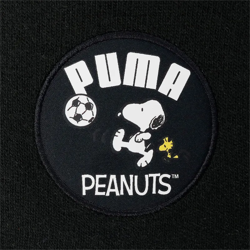 mutzen-schwarz-fur-kinder-classic-cuffless-der-snoopy-peanuts-von-puma