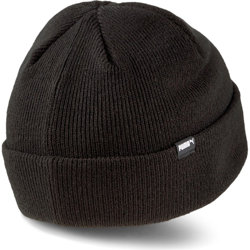 puma-youth-classic-cuff-black-beanie