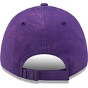 cappellino-curvo-viola-regolabile-9forty-washed-pack-split-logo-dei-los-angeles-lakers-nba-di-new-era