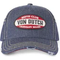 cappellino-curvo-blu-jeans-moto-club-moto-di-von-dutch