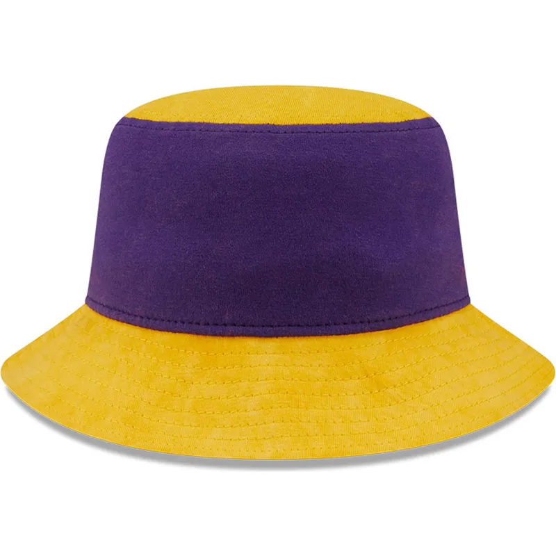 eimer-violett-tapered-washed-pack-der-los-angeles-lakers-nba-von-new-era
