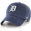 47-brand-mlb-detroit-tigers-clean-up-kappe-mit-gebogenem-schirm-in-marineblau