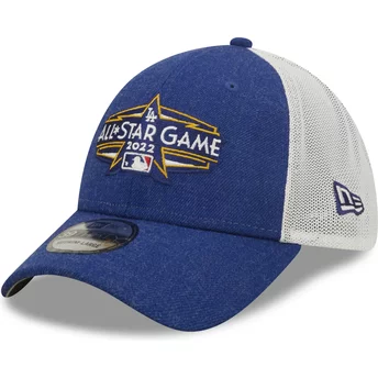Casquette trucker bleue et blanche ajustée 39THIRTY All Star Game Logo Los Angeles Dodgers MLB New Era