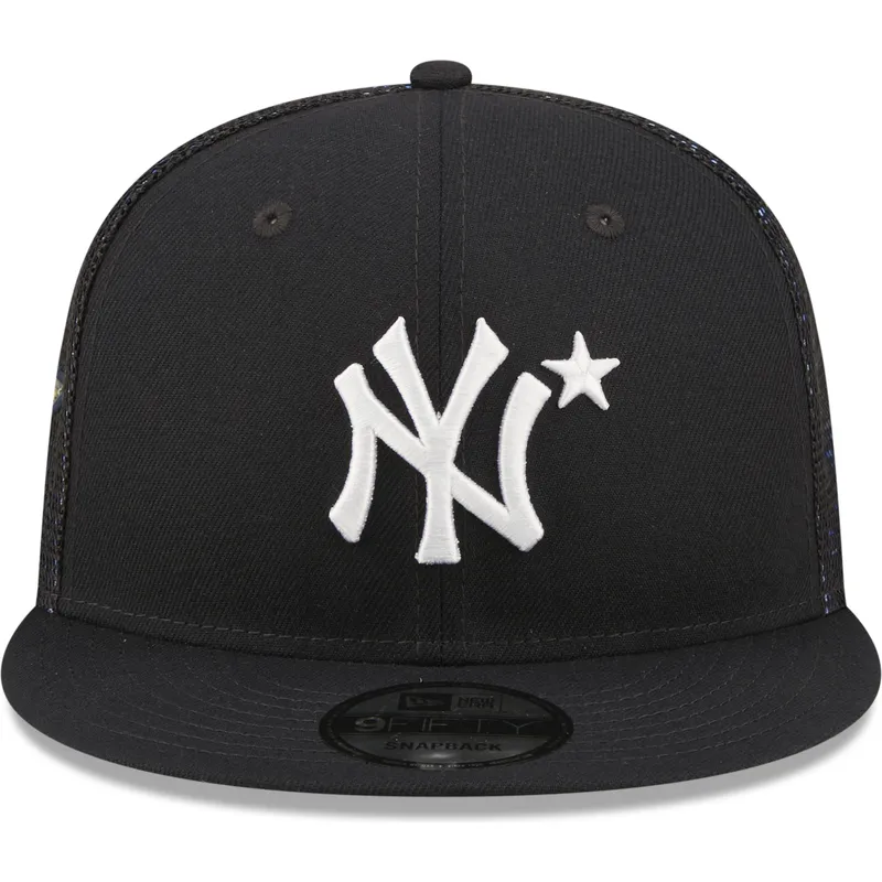 flache-marineblaue-trucker-kappe-9fifty-all-star-game-der-new-york-yankees-mlb-von-new-era