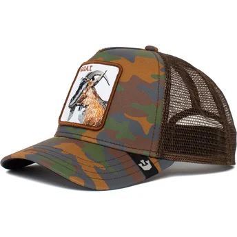 Gorra trucker camuflaje cabra G.O.A.T. Clay Henry The Farm de Goorin Bros.