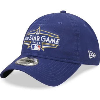 Cappellino curvo blu regolabile 9TWENTY All Star Game Core Classic dei Los Angeles Dodgers MLB di New Era
