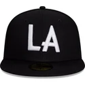 schwarze-enganliegende-59fifty-flatcap-all-star-game-basic-der-los-angeles-dodgers-mlb-von-new-era