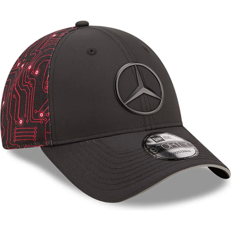 mutzen-gebogen-schwarz-verstellbares-band-9forty-esports-grand-prix-der-mercedes-formula-1-von-new-era mutzen-gebogen-schwarz-verstellbares-band-9forty-esports-grand-prix-der-mercedes-formula-1-von-new-era