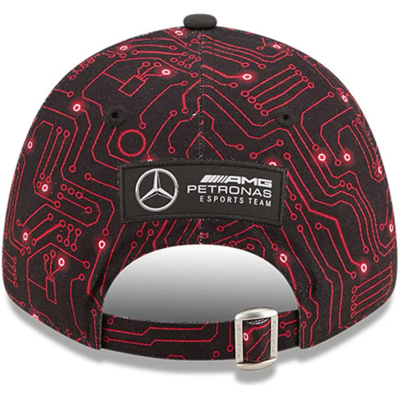 mutzen-gebogen-schwarz-verstellbares-band-9forty-esports-grand-prix-der-mercedes-formula-1-von-new-era mutzen-gebogen-schwarz-verstellbares-band-9forty-esports-grand-prix-der-mercedes-formula-1-von-new-era