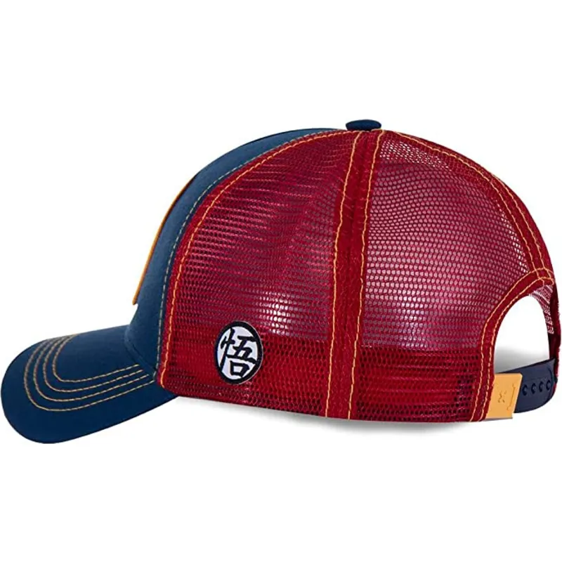 mutzen-gebogen-marineblau-snapback-son-goku-dragon-ball-von-capslab mutzen-gebogen-marineblau-snapback-son-goku-dragon-ball-von-capslab