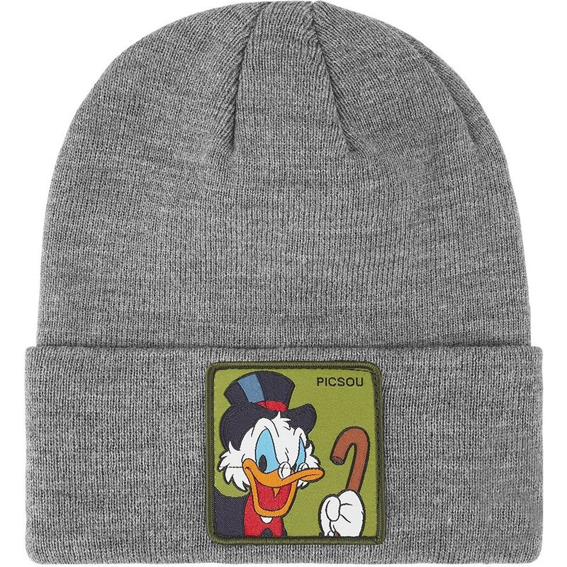 capslab-scrooge-mcduck-bon-scr2-disney-grey-beanie