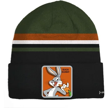 Capslab Bugs Bunny BON BUN3 Looney Tunes Black, Brown and Green Beanie