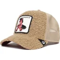 czapka-trucker-brazowa-z-barankiem-kon-pluszowy-horse-play-the-farm-od-goorin-bros