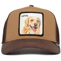 cappellino-trucker-marrone-cane-labrador-retriever-the-loyal-dog-the-farm-di-goorin-bros