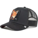 czarna-czapka-trucker-z-lisem-the-fox-the-farm-od-goorin-bros
