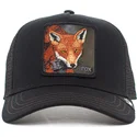 czarna-czapka-trucker-z-lisem-the-fox-the-farm-od-goorin-bros
