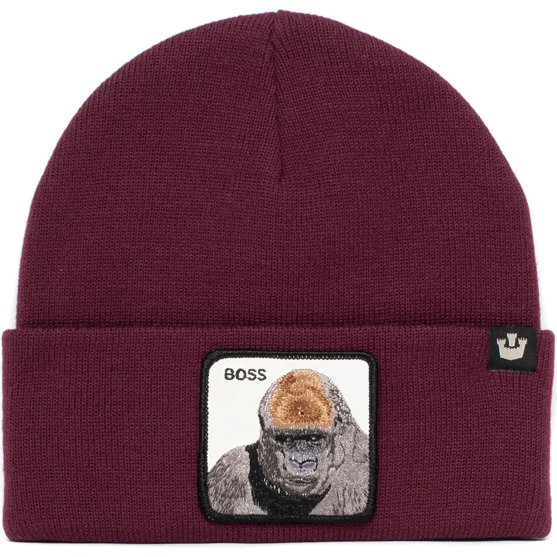 goorin-bros-boss-apes-strickmutze-the-farm-in-kastanienbraun