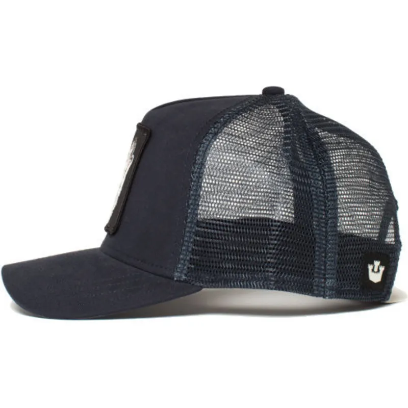 mutzen-gebogen-marineblau-snapback-fur-kinder-the-farm-von-goorin-bros