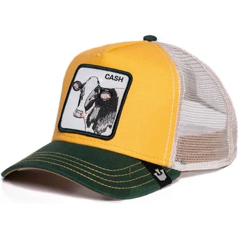 cappellino-trucker-giallo-bianco-e-verde-mucca-the-cash-cow-the-farm-di-goorin-bros
