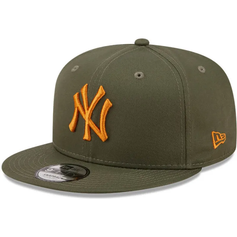 mutzen-flach-grun-snapback-9fifty-league-essential-der-new-york-yankees-mlb-von-new-era