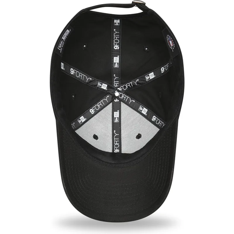 mutzen-gebogen-schwarz-verstellbares-band-9forty-league-essential-der-new-york-yankees-mlb-von-new-era