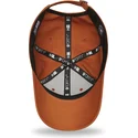 mutzen-gebogen-braun-verstellbares-band-9forty-league-essential-der-new-york-yankees-mlb-von-new-era