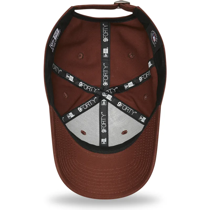 mutzen-gebogen-braun-verstellbares-band-9forty-league-essential-der-new-york-yankees-mlb-von-new-era mutzen-gebogen-braun-verstellbares-band-9forty-league-essential-der-new-york-yankees-mlb-von-new-era